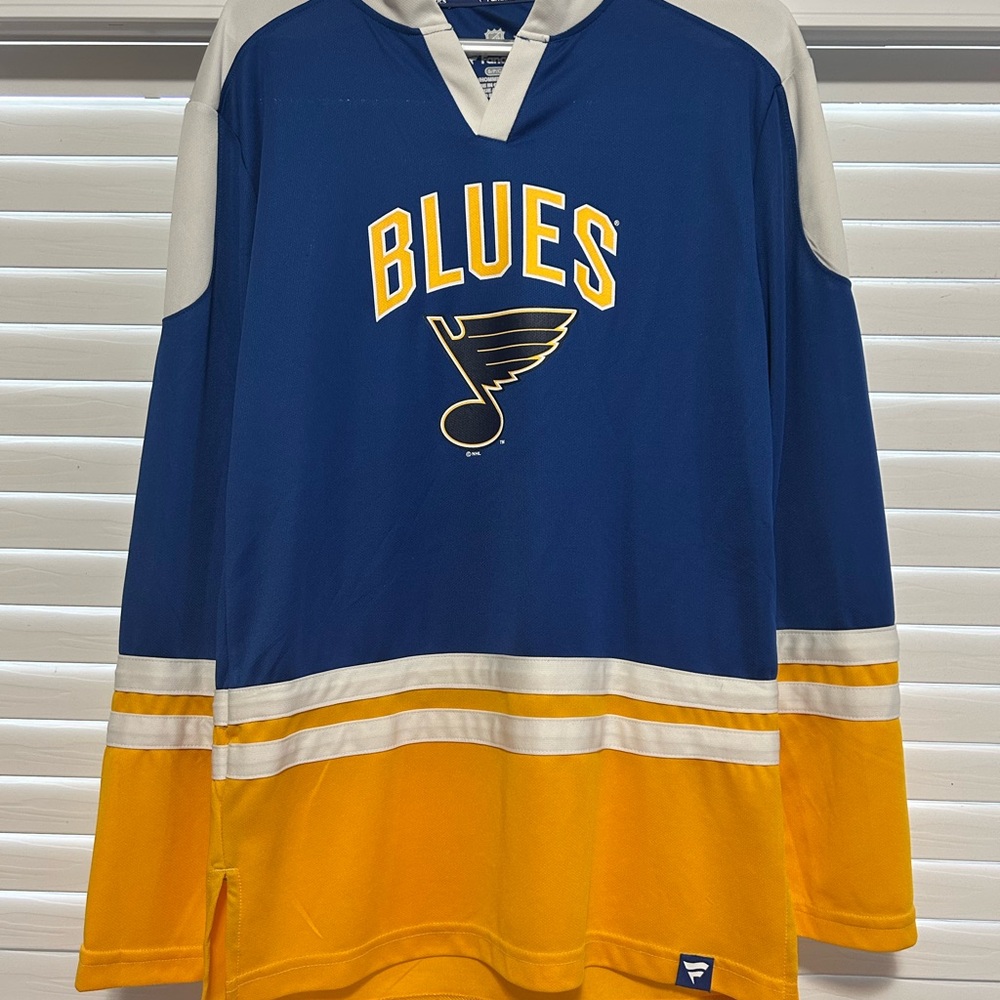 Fanatics Blues Hockey Jersey